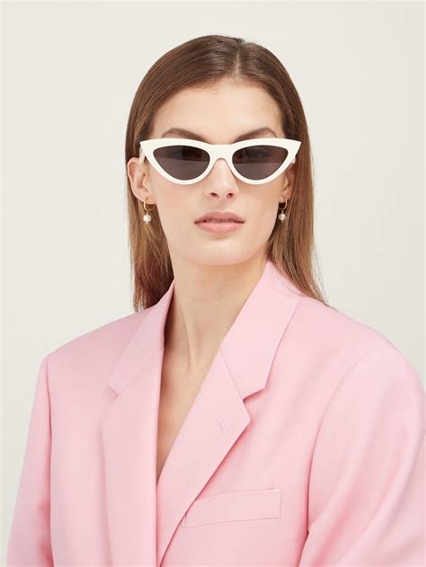 celine cat eye eyeglasses|celine cat eye sunglasses white.